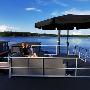 Villa Houseboat Marina Mookerplas 4-6 Persons Roof Terrace Plasmolen Exterior photo