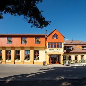 Hotel Hostinec U Hubalku Adlerkosteletz Exterior photo