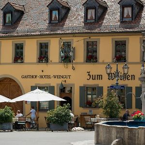 Hotel Gasthof zum Weißen Lamm Sommerach Exterior photo