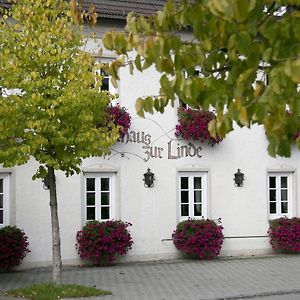 Hotel Gasthaus zur Linde Hohenpolding Exterior photo