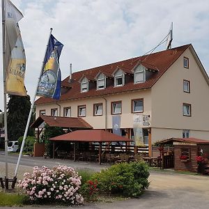 Motel Landgasthof Frankentor Wasserlosen Exterior photo