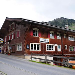 Hotel Berggasthaus Gemsli St. Antönien Exterior photo