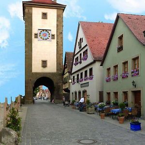 Hotel Restaurant Cafe Uhl Rothenburg ob der Tauber Exterior photo