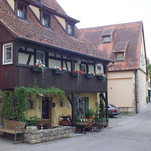 Hotel Gästehaus Gerlinger Rothenburg ob der Tauber Exterior photo