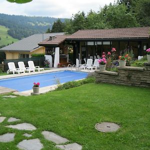 Ferienwohnung Le Logis Du Chalet Perce-Neige Châtel-Saint-Denis Exterior photo