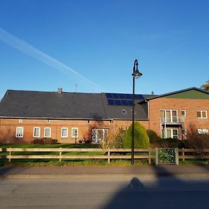 Ferienwohnung Biolandhof Dorn Highlander vom Elbdeich Nordleda Exterior photo