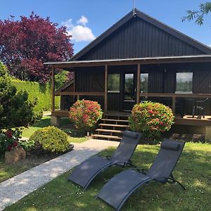 Villa Le Chalet Du Lac - Domaine De La Goujonne Saint-Sauveur-lès-Bray Exterior photo