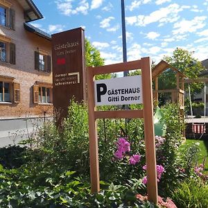 Bed and Breakfast Gästehaus Gitti Dorner Hittisau Exterior photo