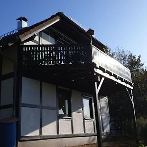 Villa Ferienhaus Naturblick am Tor zum Nationalpark Kellerwald Frankenau Exterior photo