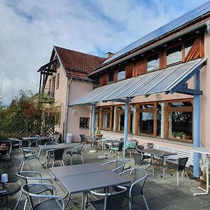 Landgasthof/Hotel Hirsch im Grünen Mehrstetten Exterior photo